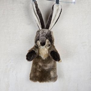 Folkmans Rabbit Stage Puppet‎ NWT NO EYES Animal Theater Kidcore Bunny School